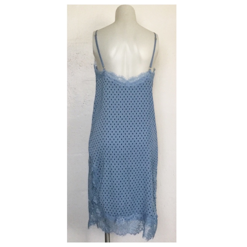 Free People Black Dot Night Gown - Picture 3 of 6